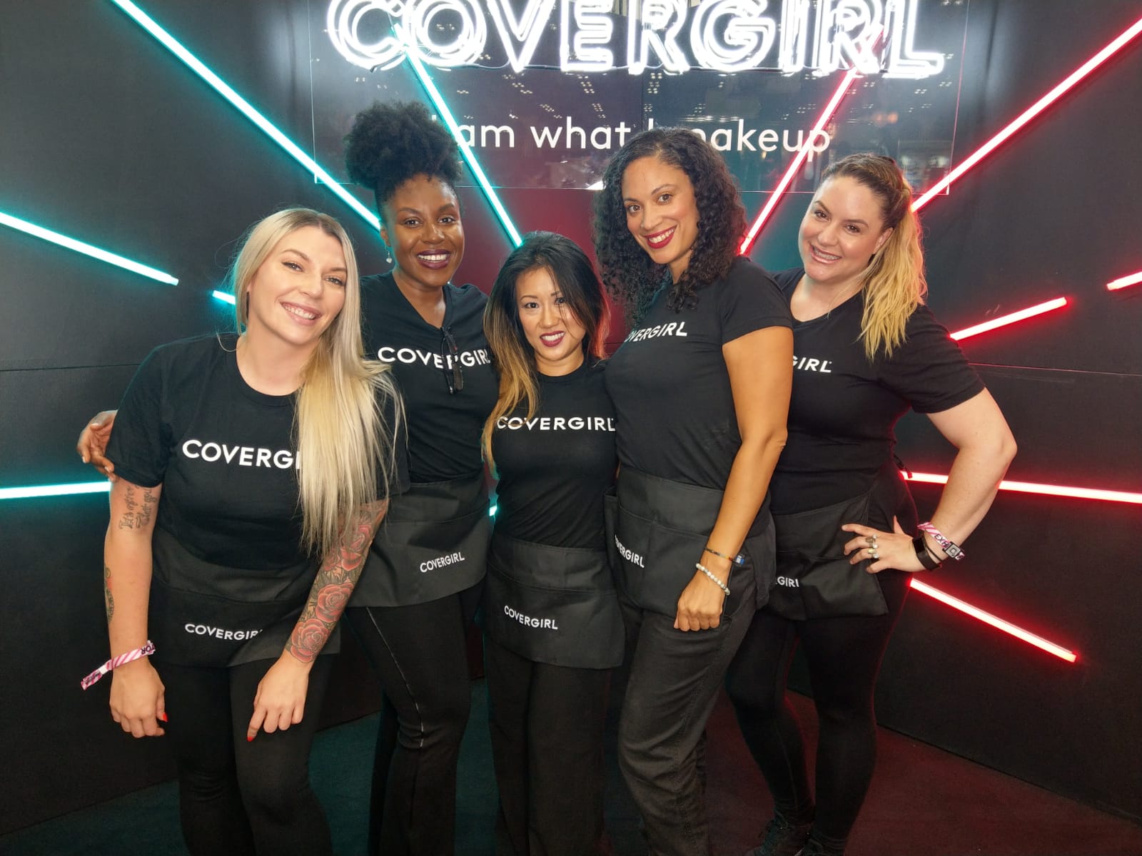 JDBC artists on CoverGirl production